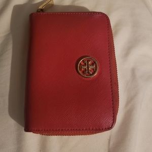 Tory Burch pink wallet